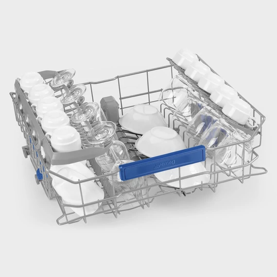 SMEG BEÉPÍTHETŐ MOSOGATÓGÉP, félintegrált, 60 cm, 13 teríték, 10+1 funkció, 7 hőmérséklet, inox panel