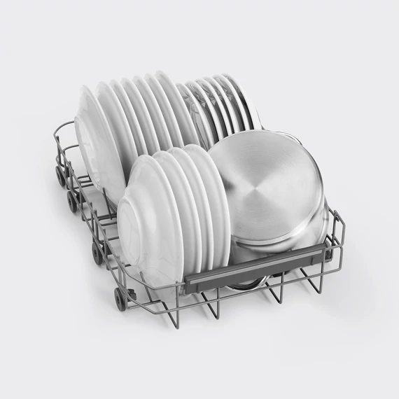 SMEG TELJESEN BEÉPÍTHETŐ MOSOGATÓGÉP, 45 cm, 10 teríték, 8 funkció, 2 hőmérséklet, 44dB