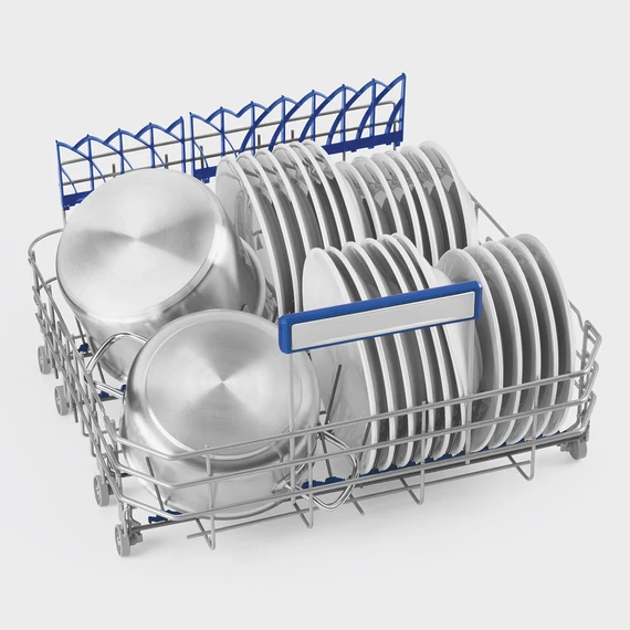 SMEG TELJESEN BEÉPÍTHETŐ MOSOGATÓGÉP, 60 cm, 14 teríték, 10+1 funkció, 7 hőmérséklet, 3 FlexiDuo kosár (Easy Glide)