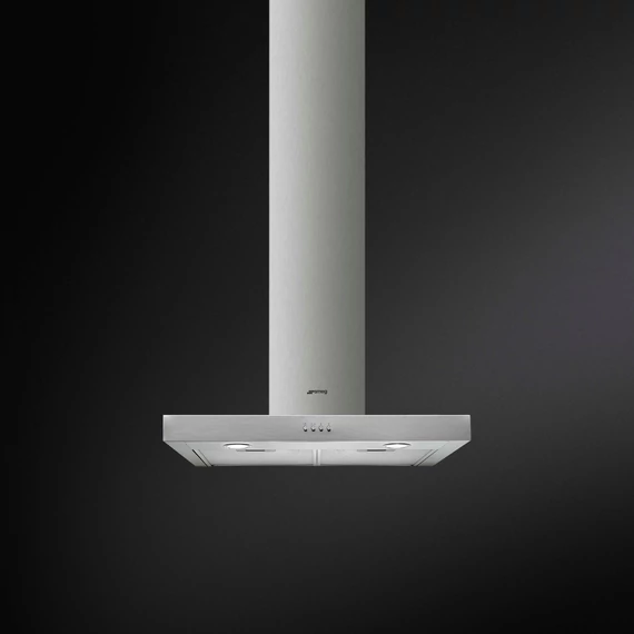 SMEG UNIVERSALE design T-shape fali páraelszívó, 60 cm, inox, aktív szénszűrővel