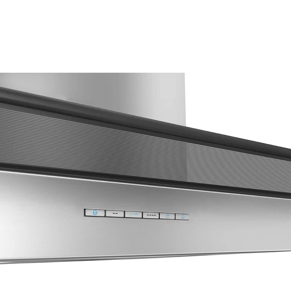 SMEG UNIVERSALE design T-shape fali páraelszívó, 90 cm, inox, üveg ernyő