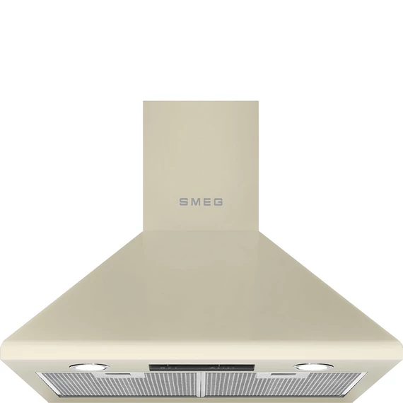 SMEG VICTORIA design kürtős fali páraelszívó, 60 cm, bézs
