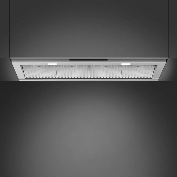 SMEG UNIVERSALE design beépíthető páraelszívó, 116 cm, inox