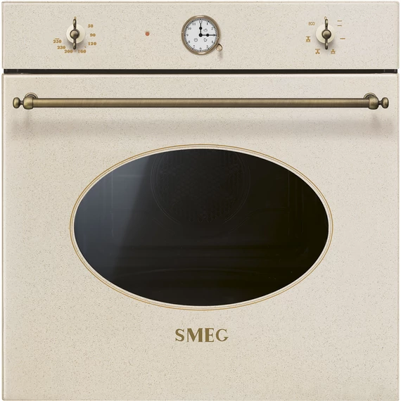 SMEG HŐLÉGKEVERÉSES SÜTŐ, Colonial design, 60 cm, analóg, avena
