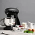 SMEG rozsdamentes acél tál konyhai robotgéphez, fekete robotgép