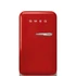SMEG FAB5 Minibár hűtő, balos - 50-es évek retro design, piros