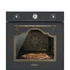 SMEG Hőlégkeveréses pizza sütő, analóg, pirolitikus tisztítással - Cortina design, antracit