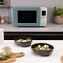SMEG ASZTALI MIKROHULLÁMÚ SÜTŐ GRILL, LÉGKEVERÉS ÉS AIR FRY FUNKCIÓVAL, matt smaragdzöld, konyhapulton