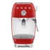 SMEG piros karos espresso kávéfőző Cold brew funkcióval