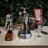 La Pavoni EXPO karos kávéfőző, inox, fekete kiegészítőkkel