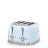 SMEG világoskék 2x2 szeletes kenyérpirító