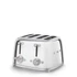 SMEG fényes króm 2x2 szeletes kenyérpirító