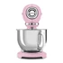 SMEG KONYHAI ROBOTGÉP, 50-es évek retro design, rózsaszín, szemből