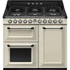 SMEG SZABADONÁLLÓ TŰZHELY, Victoria design, 100 cm, 3 sütőtér, 8 funkció, gáz főzőlap, bézs
