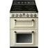 SMEG SZABADONÁLLÓ TŰZHELY, Victoria design, 60 cm, 2 sütőtér, indukciós főzőlap, bézs