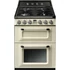 SMEG SZABADONÁLLÓ TŰZHELY, Victoria design, 60 cm, 2 sütőtér, 4 funkció, gáz főzőlap, bézs