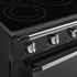 SMEG SZABADONÁLLÓ TŰZHELY, Victoria design, 90 cm, 1 sütőtér, indukciós főzőlap, fekete