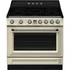 SMEG SZABADONÁLLÓ TŰZHELY, Victoria design, 90 cm, 1 sütőtér, indukciós főzőlap, bézs