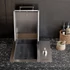 SMEG CompactGrill kültéri beépíthető elektromos grill, 60cm -  Universale design, rozsdamentes acél - nyitva