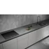 SMEG INDUKCIÓS FŐZŐLAP, Universal design, 60 cm, 4 főzőzóna, 2 MultiZone híd zóna, lekerekített él, fekete üveg