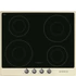 SMEG INDUKCIÓS FŐZŐLAP, Victoria design, 60 cm, 4 főzőzóna, bézs