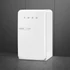 SMEG FAB10 Minibár hűtő fagyasztóval, jobbos - 50-es évek retro design, fehér