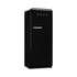 SMEG FAB28 Egyajtós hűtőszekrény, felül fagyasztórekesszel, jobbos - 50-es évek retro design, fekete