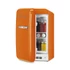 SMEG FAB5 Minibár hűtő, balos - 50-es évek retro design, narancssárga