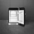 SMEG FAB5 Minibár hűtő, jobbos - 50-es évek retro design, fekete