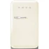 SMEG FAB5 Minibár hűtő, jobbos - 50-es évek retro design, bézs
