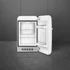 SMEG FAB5 Minibár hűtő, jobbos - 50-es évek retro design, fehér