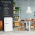 SMEG FAB5 Minibár hűtő, jobbos - 50-es évek retro design, fehér