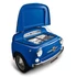 SMEG Fiat500 Minibár hűtő - 50-es évek retro design, kék