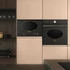 SMEG MIKROHULLÁMÚ SÜTŐ, Colonial design, beépíthető, 22 liter, antracit