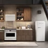 SMEG 50-ES ÉVEK RETRO design vertikális fali páraelszívó, 75 cm, matt fehér