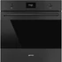 SMEG PIROLITIKUS HŐLÉGKEVERÉSES SÜTŐ, Classicaa design, 60 cm, CS LCD, matt fekete