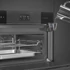 SMEG Galileo Steam100 Kompakt kombinált gőzsütő, nagy LCD kijelzővel - Linea design, mélyfekete üveg