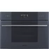 SMEG Galileo Steam100 Kompakt kombinált gőzsütő, nagy LCD kijelzővel - Linea design, neptune szürke üveg
