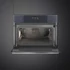 SMEG Galileo Steam100 Kompakt kombinált gőzsütő, nagy LCD kijelzővel - Linea design, neptune szürke üveg
