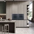 SMEG Galileo Steam100 Pro Kompakt kombinált gőzsütő, TFT kijelzővel - Linea design, neptune szürke üveg