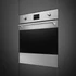 SMEG Galileo Speedwave XL Kompakt kombinált mikrohullámú sütő, nagy LCD kijelzővel - Classica design, inox