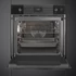 SMEG Kombinált gőzsütő Galileo sütőtérrel,  pirolitikus tisztítássál, LCD kijelzővel - Linea design, mélyfekete üveg