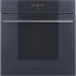 SMEG PIROLITIKUS HŐLÉGKEVERÉSES SÜTŐ, Linea design, Galileo, 60 cm, ES LCD, neptune szürke üveg