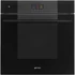 SMEG Galileo SteamOne Kombinált gőzsütő, pirolitikus tisztítássál, TFT kijelzővel, Linea design, mélyfekete üveg