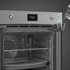 SMEG Kombinált gőzsütő Galileo sütőtérrel,  pirolitikus tisztítássál, LCD kijelzővel - Classica design, inox