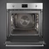 SMEG PIROLITIKUS HŐLÉGKEVERÉSES SÜTŐ, Classica design, Galileo, 60 cm, ES LCD, inox