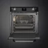 SMEG PIROLITIKUS HŐLÉGKEVERÉSES SÜTŐ, Victoria design, Galileo, 60 cm, ES LCD, fekete