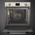 SMEG PIROLITIKUS HŐLÉGKEVERÉSES SÜTŐ, Victoria design, Galileo, 60 cm, ES LCD, bézs