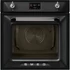 SMEG Kombinált gőzsütő Galileo sütőtérrel,  pirolitikus tisztítássál, nagy LCD kijelzővel - Victoria design, fekete