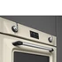 SMEG Kombinált gőzsütő Galileo sütőtérrel,  pirolitikus tisztítássál, nagy LCD kijelzővel - Victoria design, bézs